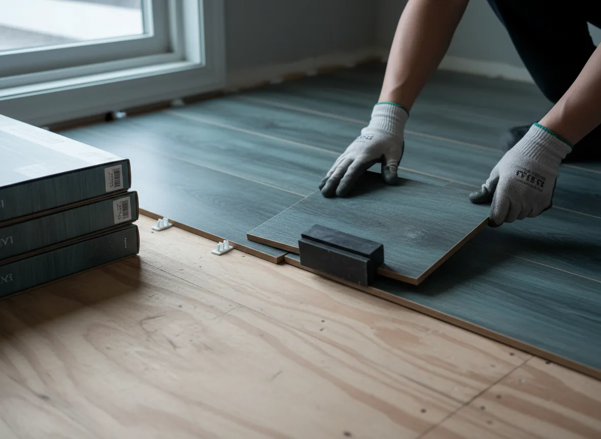 Luxury Vinyl Plank Installation company in Jensen, UT